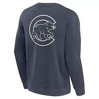 MLB Fanatics Chicago Cubs Elements Future Ground Lettering Pullover Sweatshirt
