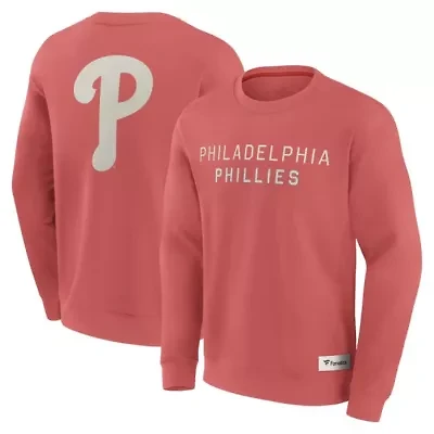 MLB Fanatics Philadelphia Phillies Elements Future Ground Lettering Pullover Sweatshirt
