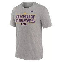 NCAA Nike LSU Tigers Campus Local Tri-Blend T-Shirt