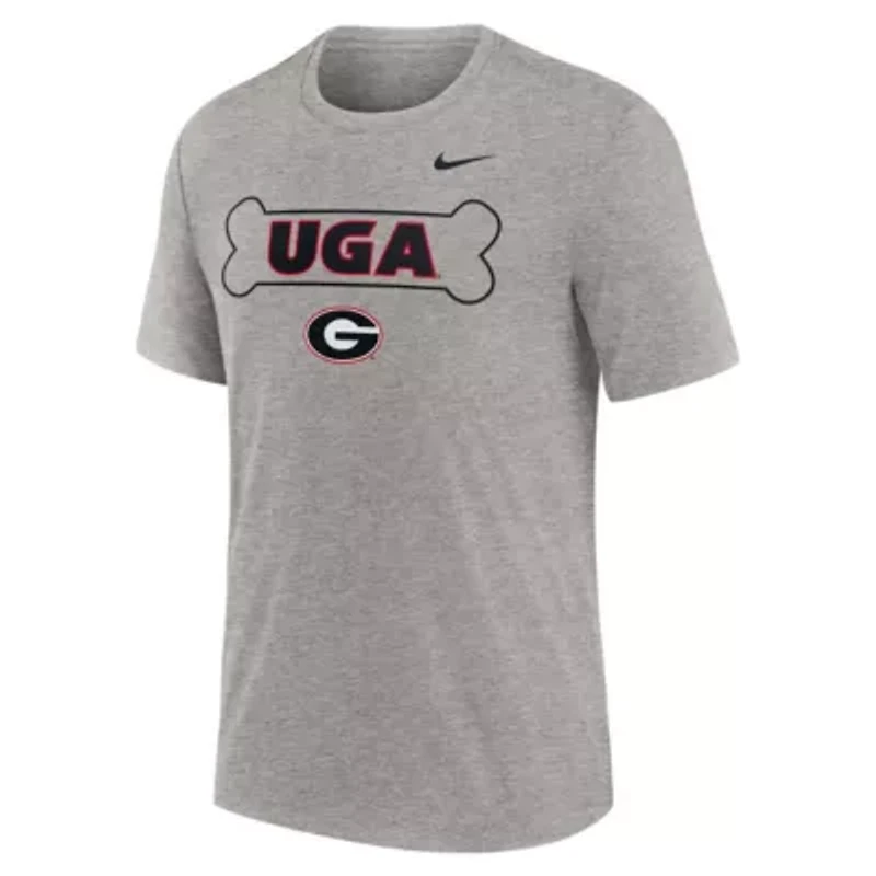 NCAA Nike Georgia Bulldogs Campus Local Tri-Blend T-Shirt