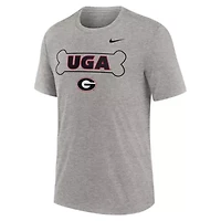 NCAA Nike Georgia Bulldogs Campus Local Tri-Blend T-Shirt