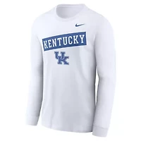 NCAA Nike Kentucky Wildcats Two-Hit Classic Location Long Sleeve T-Shirt