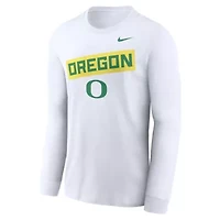 NCAA Nike Oregon Ducks Two-Hit Classic Location Long Sleeve T-Shirt