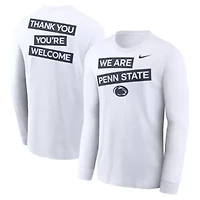 NCAA Nike Penn State Nittany Lions Two-Hit Classic Location Long Sleeve T-Shirt