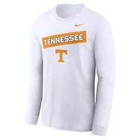 NCAA Nike Tennessee Volunteers Two-Hit Classic Location Long Sleeve T-Shirt