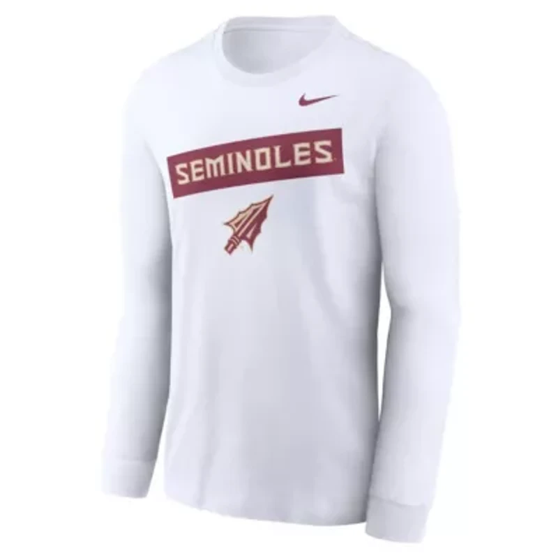NCAA Nike Florida State Seminoles Two-Hit Classic Location Long Sleeve T-Shirt