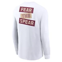 NCAA Nike Florida State Seminoles Two-Hit Classic Location Long Sleeve T-Shirt
