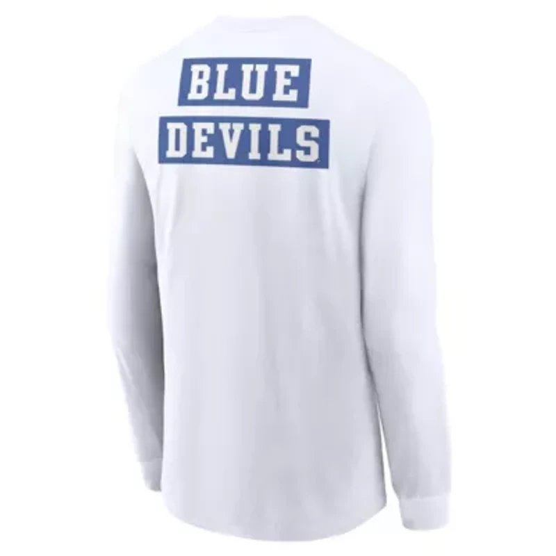 Duke Blue Devils NCAA Nike Two-Hit Classic Location Long Sleeve T-Shirt