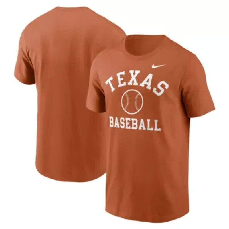NCAA Nike Texas Longhorns Essential Baseball Arch T-Shirt