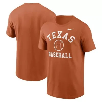 NCAA Nike Texas Longhorns Essential Baseball Arch T-Shirt