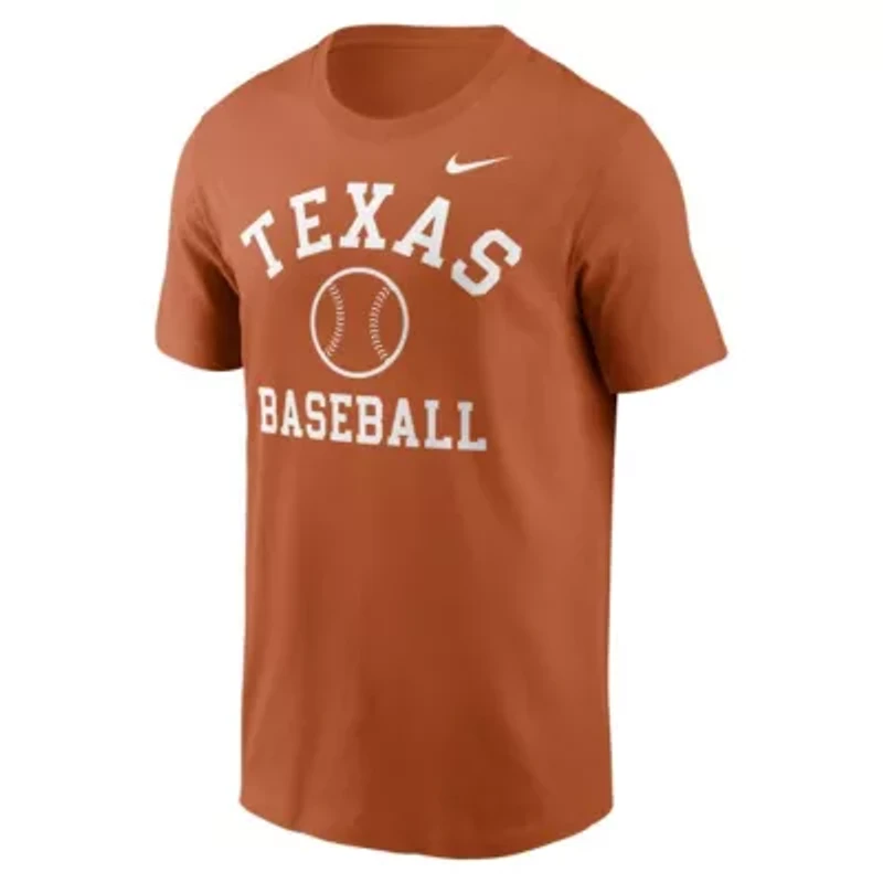 NCAA Nike Texas Longhorns Essential Baseball Arch T-Shirt