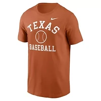 NCAA Nike Texas Longhorns Essential Baseball Arch T-Shirt