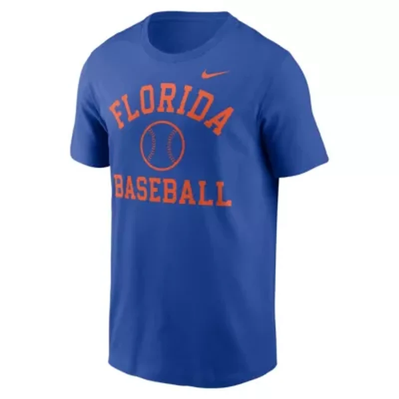 NCAA Nike Florida Gators Essential Baseball Arch T-Shirt
