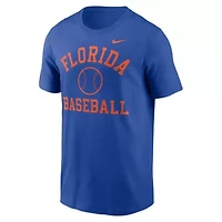 NCAA Nike Florida Gators Essential Baseball Arch T-Shirt