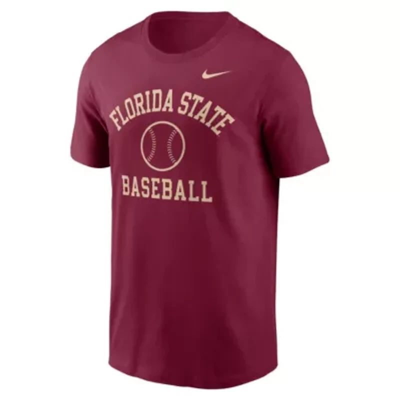 NCAA Nike Florida State Seminoles Essential Baseball Arch T-Shirt