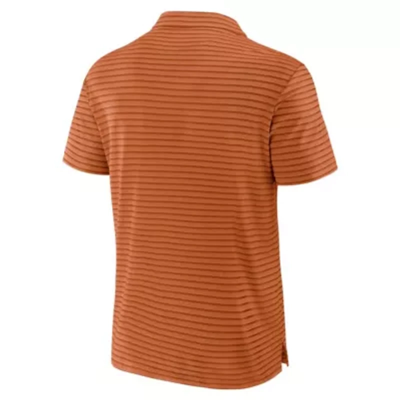 NCAA Fanatics Texas Longhorns Victory Calls Stripe Polo