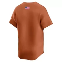 NCAA Nike Texas Longhorns Limited Baseball Jersey