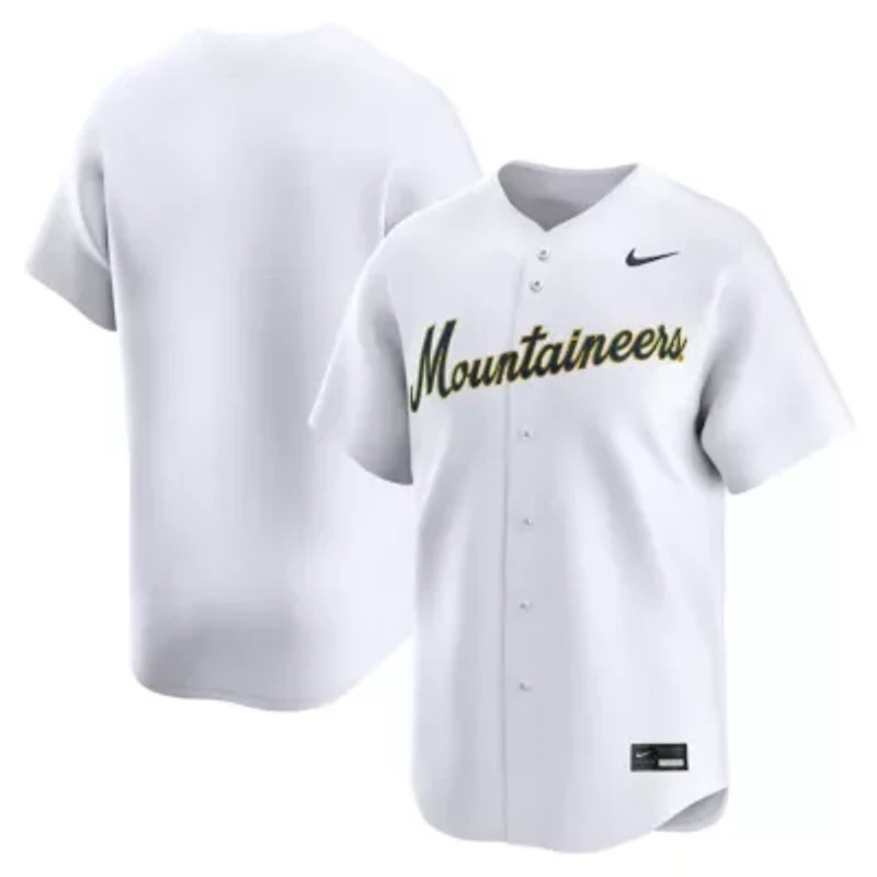 NCAA Nike West Virginia Mountaineers Limited Baseball Jersey