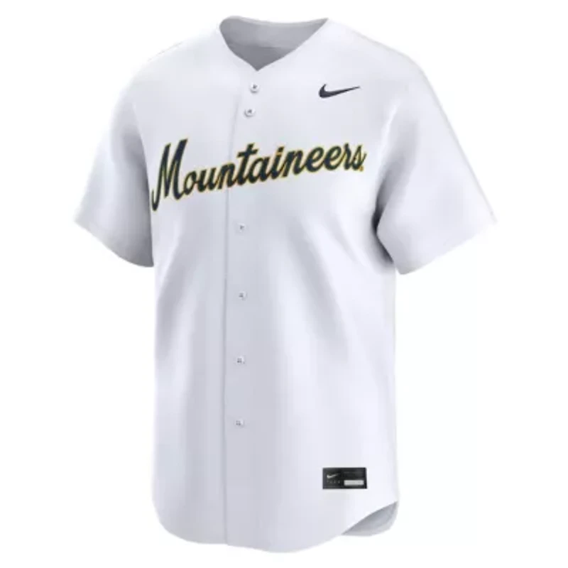 NCAA Nike West Virginia Mountaineers Limited Baseball Jersey