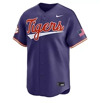 NCAA Nike Clemson Tigers Limited Baseball Jersey