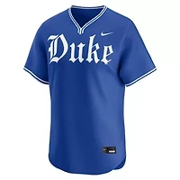 Duke Blue Devils NCAA Nike Road Limited Baseball Jersey