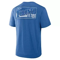 NHL Fanatics Toronto Maple Leafs Fan Lanes Tri-Blend T-Shirt