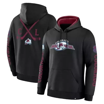 NHL Fanatics Colorado Avalanche Big City Legacy Fleece Pullover Hoodie
