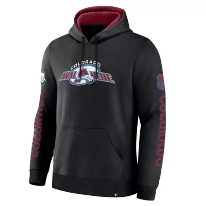NHL Fanatics Colorado Avalanche Big City Legacy Fleece Pullover Hoodie