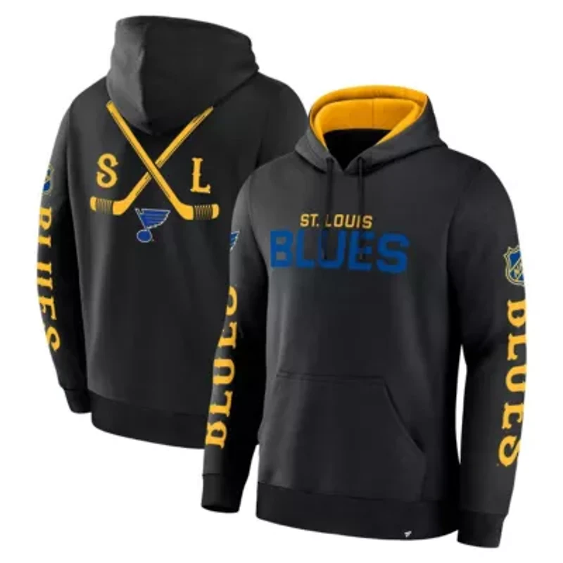 NHL Fanatics St. Louis Blues Big City Legacy Fleece Pullover Hoodie