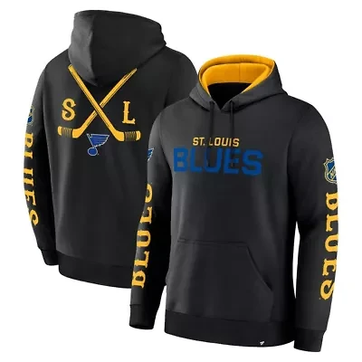 NHL Fanatics St. Louis Blues Big City Legacy Fleece Pullover Hoodie