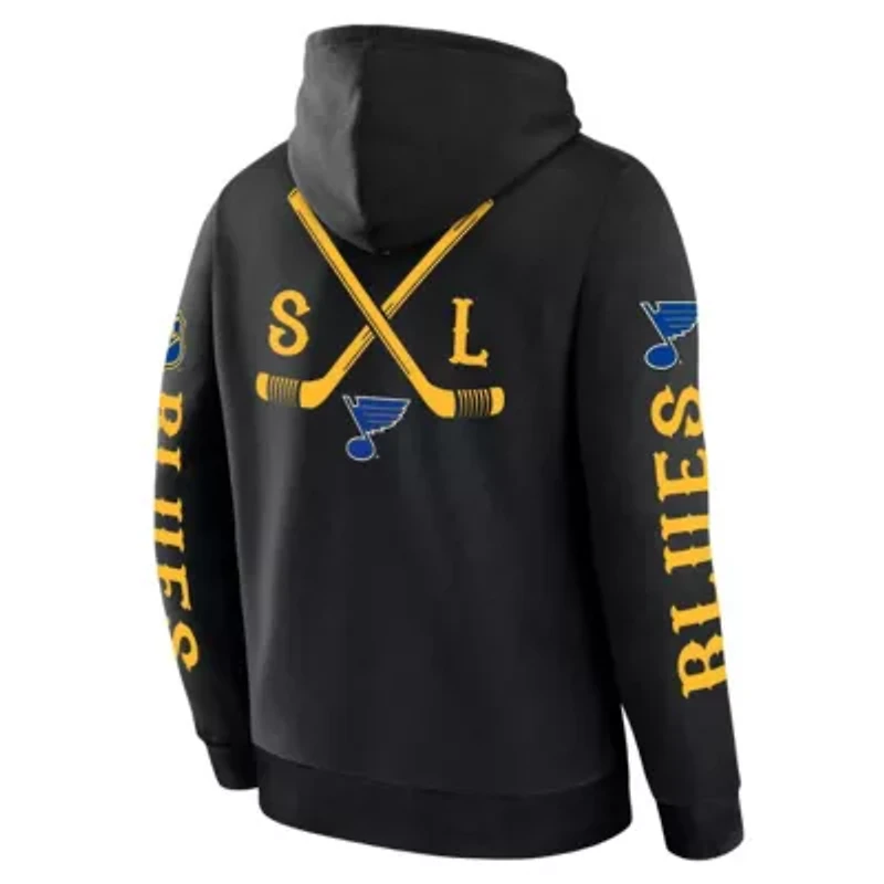 NHL Fanatics St. Louis Blues Big City Legacy Fleece Pullover Hoodie