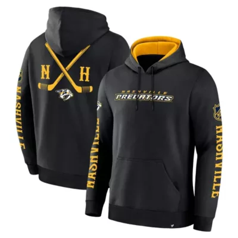 NHL Fanatics Nashville Predators Big City Legacy Fleece Pullover Hoodie