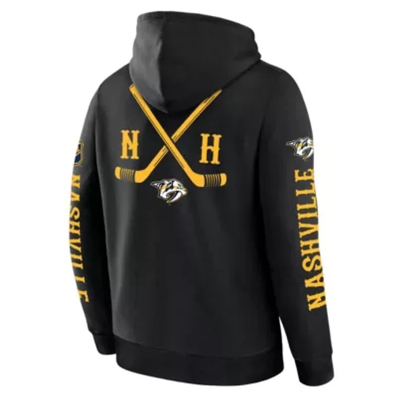 NHL Fanatics Nashville Predators Big City Legacy Fleece Pullover Hoodie