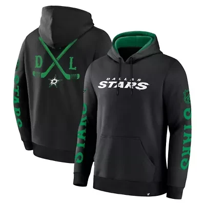 NHL Fanatics Dallas Stars Big City Legacy Fleece Pullover Hoodie