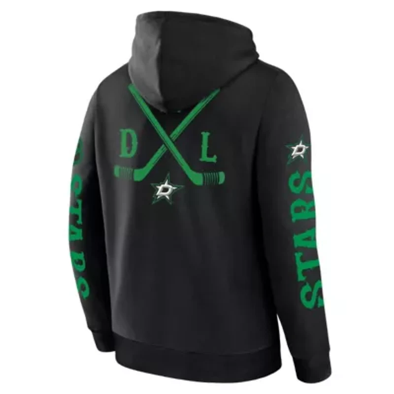 NHL Fanatics Dallas Stars Big City Legacy Fleece Pullover Hoodie