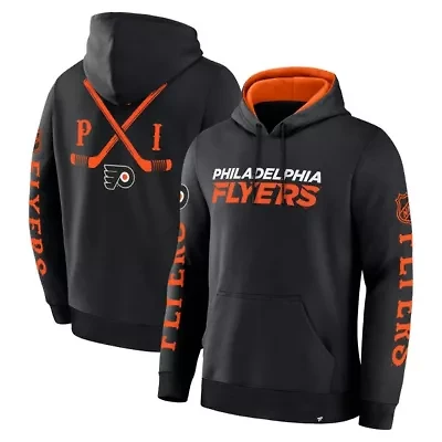 NHL Fanatics Philadelphia Flyers Big City Legacy Fleece Pullover Hoodie