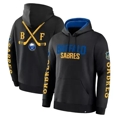 NHL Fanatics Buffalo Sabres Big City Legacy Fleece Pullover Hoodie