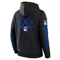 NHL Fanatics New York Rangers Big City Legacy Fleece Pullover Hoodie