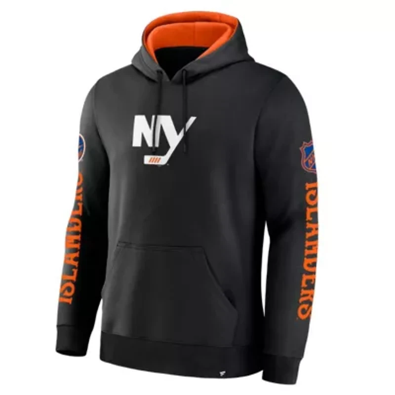 NHL Fanatics New York Islanders Big City Legacy Fleece Pullover Hoodie