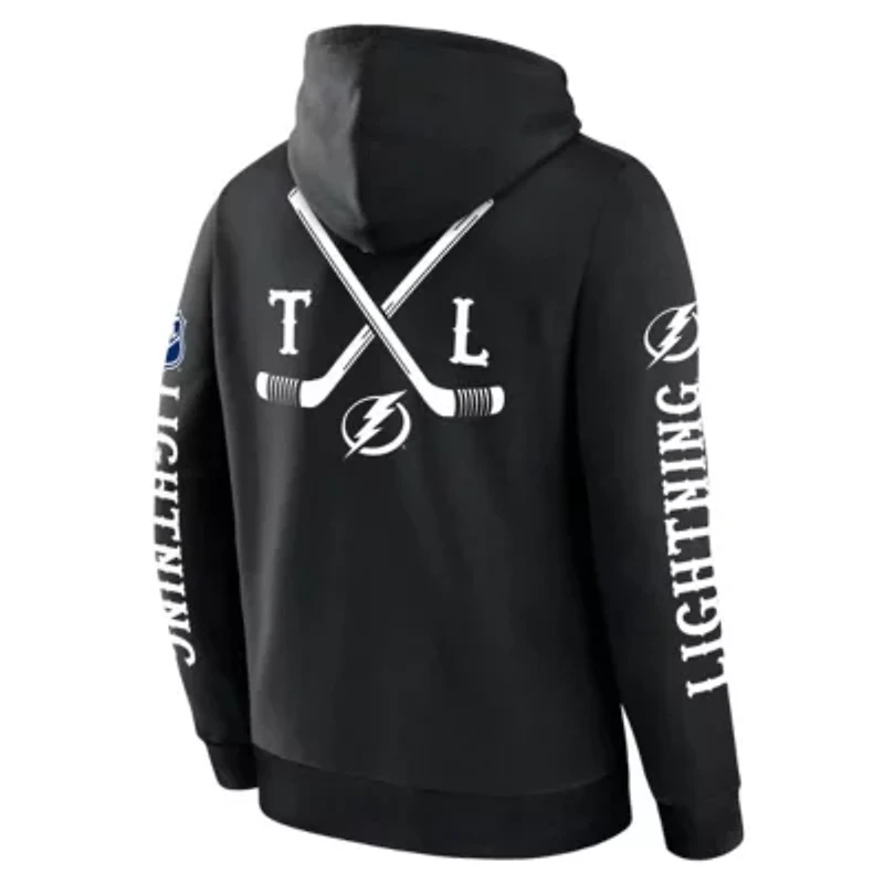 NHL Fanatics Tampa Bay Lightning Big City Legacy Fleece Pullover Hoodie