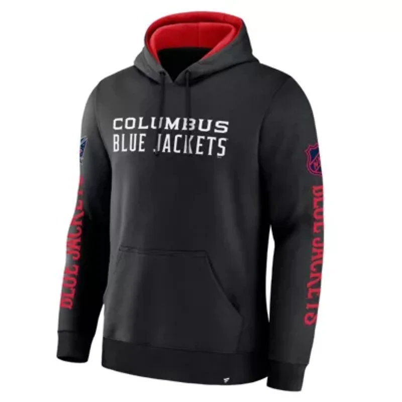 NHL Fanatics Columbus Jackets Big City Legacy Fleece Pullover Hoodie