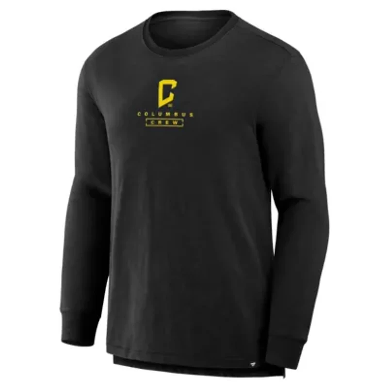 MLS Fanatics Columbus Crew Lob Attempt Stadium Slub Long Sleeve T-Shirt