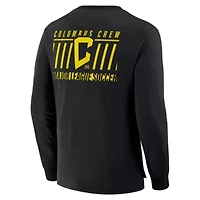 MLS Fanatics Columbus Crew Lob Attempt Stadium Slub Long Sleeve T-Shirt