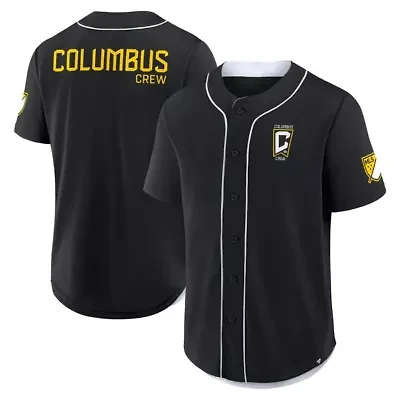 MLS Fanatics Columbus Crew Injury Time Baseball Jersey