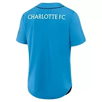 MLS Fanatics Charlotte FC Injury Time Baseball Jersey