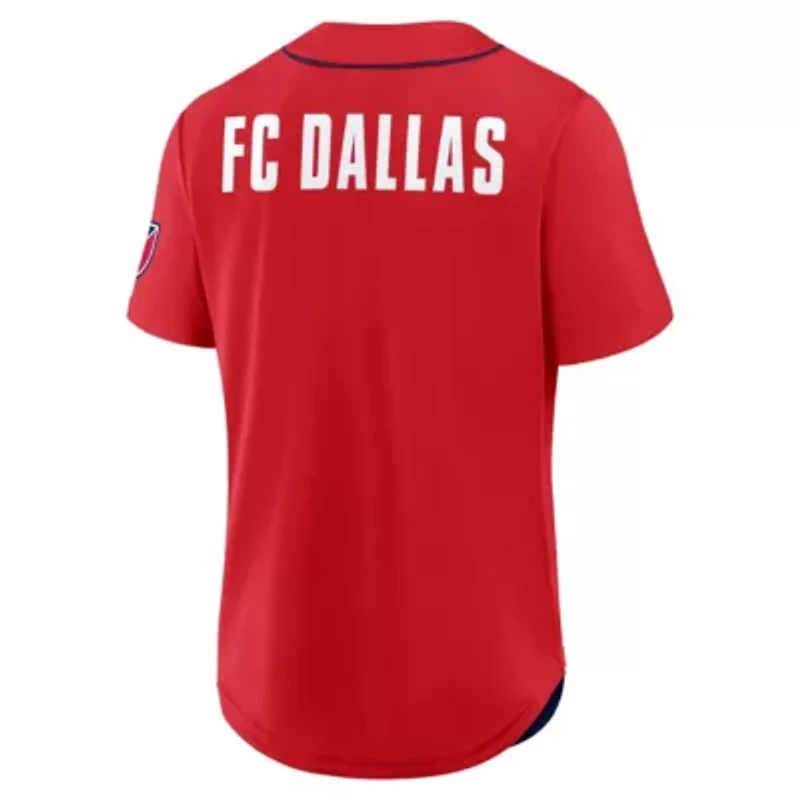 MLS Fanatics FC Dallas Injury Time Baseball Jersey