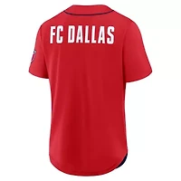 MLS Fanatics FC Dallas Injury Time Baseball Jersey