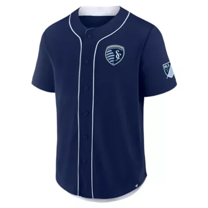 MLS Fanatics Sporting Kansas City Injury Time Baseball Jersey