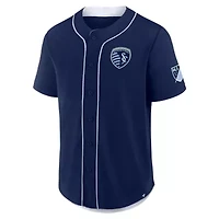 MLS Fanatics Sporting Kansas City Injury Time Baseball Jersey