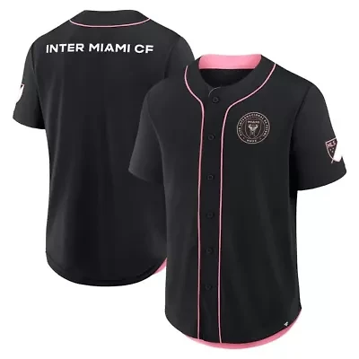 MLS Fanatics Inter Miami CF Injury Time Baseball Jersey